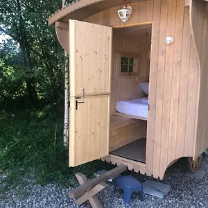 Schäferwagen Im Herzen Vom Unterallgäu Campingplatz Erkheim
